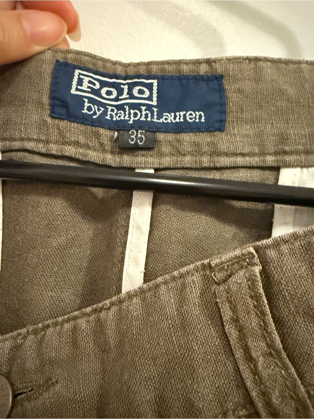 Polo by Ralph Lauren Olive/Taupe Shorts Size 35